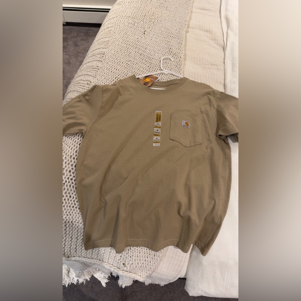 Men’s Carhartt Khaki Pocket Tee